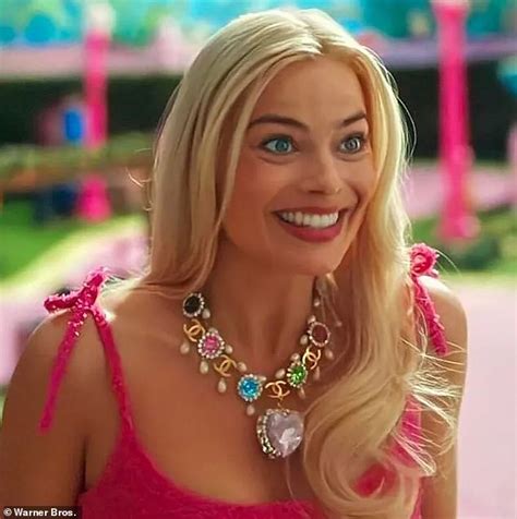 chanel margot robbie contract|margot robbie barbie chanel necklace.